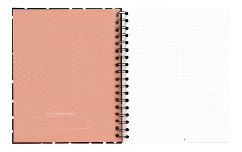 Cuaderno Grande Papel Hojas Punteadas Salm N Pepas Mercado Libre