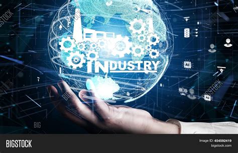 Futuristic Industry Image Photo Free Trial Bigstock