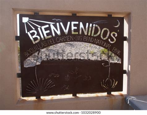 Welcome Bienvenidos Meixcan American Border Crossing Stock Photo ...