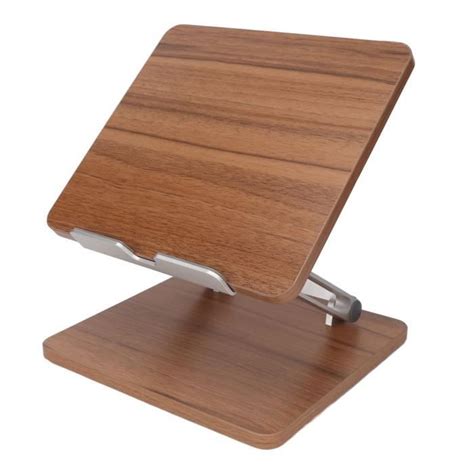 Gototop Support Pour Ordinateur Portable En Bois Support D Ordinateur