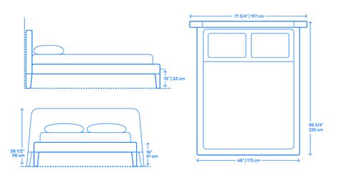 Headboard Size Chart Dimensions Your Complete Guide Casper 58 Off