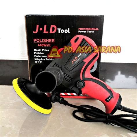 Jual Mesin Poles Mobil Motor 5 Listrik JLD J3310 Gun Polisher 5 Inch