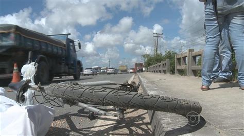 Ciclista morre atropelado por ônibus na BR 101 Norte NE1 G1