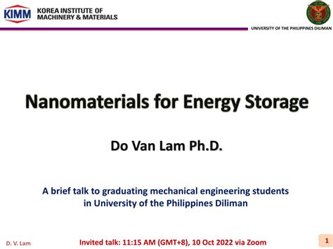 Pdf Nanomaterials For Energy Storage