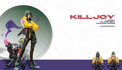 Meet Killjoy Valorant Agent With Unique Abilities