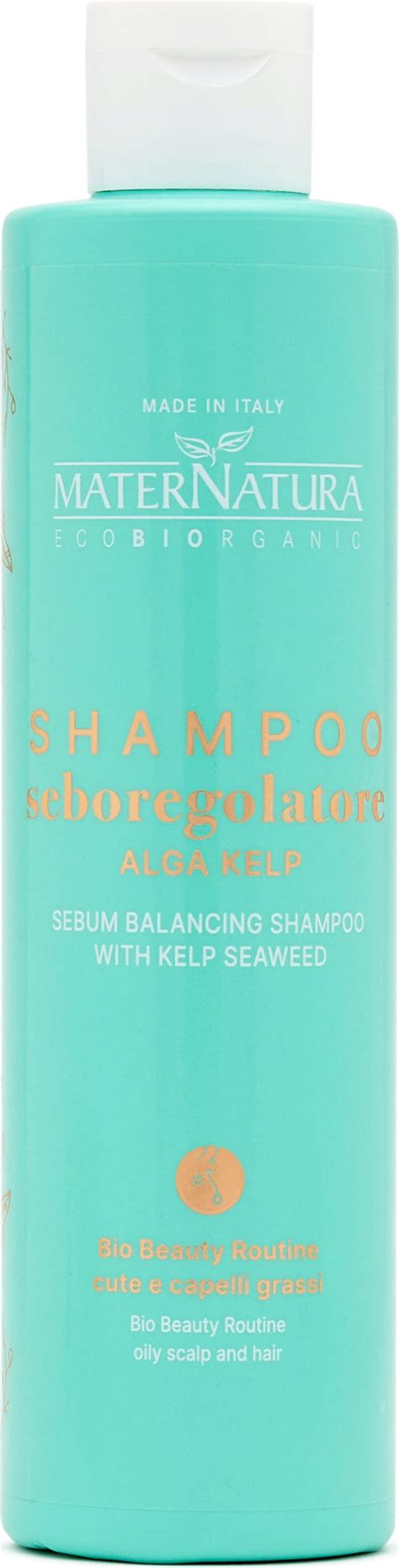 MaterNatura Shampoo Seboregolatore All Alga Keph 250 Ml Ecco Verde