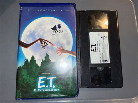 E T The Extra Terrestrial VHS 1996 Spanish Edition Espanol Clam