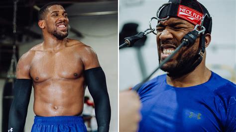 Anthony Joshua no longer being treated 'like God' after training in an 'extremely humble' gym in ...