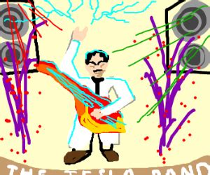 Nikola Tesla, Rockstar Scientist - Drawception