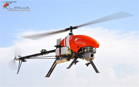 Rotary Wing Agricultural Drone Alpha 800 Uav Helicopter Alpha