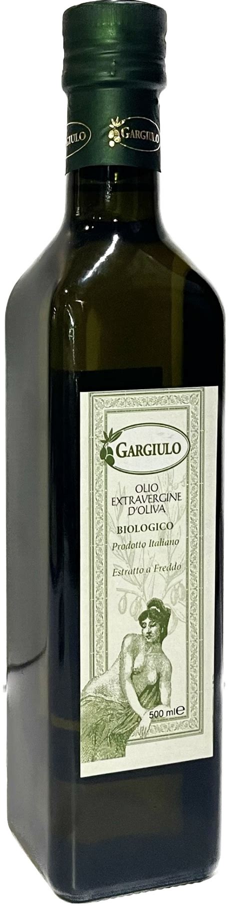 Gargiulo Organic Extra Virgin Oil 500ml Btt Olive Oil Amatos Liquor