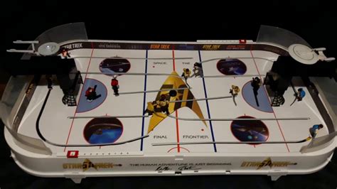 Star Trek 50th Anniversary Custom Table Hockey Game Youtube