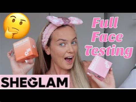 Full Face Of Makeup Testing Sheglam Is It Worth It Youtube