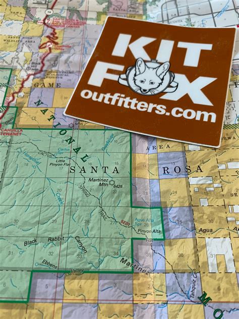 San Bernardino National Forest Map – Kit Fox Outfitters