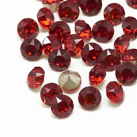 Wholesale Pointed Back Glass Rhinestone Cabochons KBeads