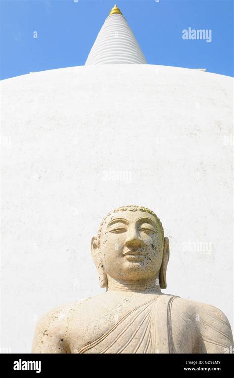 Anuradhapura Buddha Stupa Sri Lanka Buddhism Asia Stock Photo Alamy