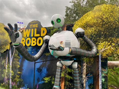 'The Wild Robot' Photo Ops Arrive at Universal Orlando Resort - WDW ...