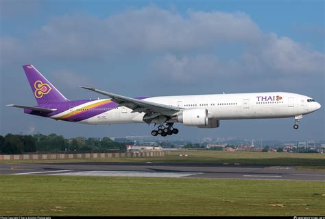 Hs Tkp Thai Airways International Boeing 777 3aler Photo By Sierra Aviation Photography Id