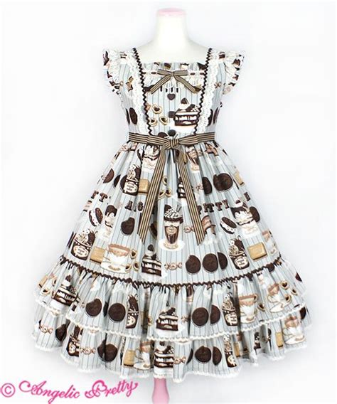 Cream Cookie Parade Jsk Nd Release By Angelic Pretty Old