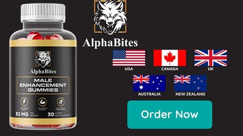 Alphabites Male Enhancement Gummies Official Website Working Price