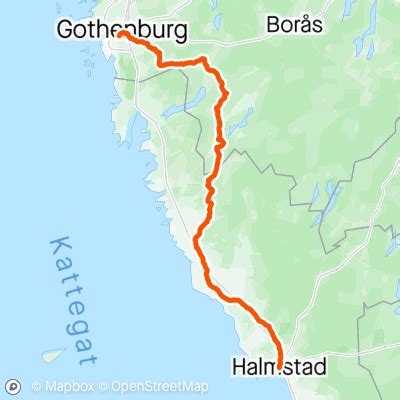 Gbg Halmstad 176 7 Km Cycling Route On Strava