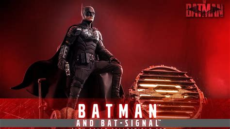 Hot Toys The Batman And Bat Signal Youtube