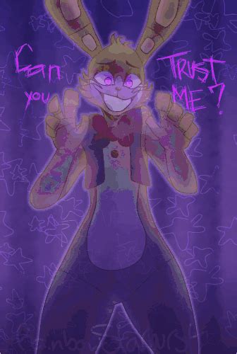 Can You Trust Me Uwu Glitchtrap Speedpaint Five Nights At Freddys Amino