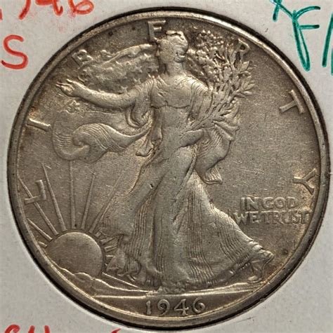 1946 S Walking Liberty Half For Sale Buy Now Online Item 789807