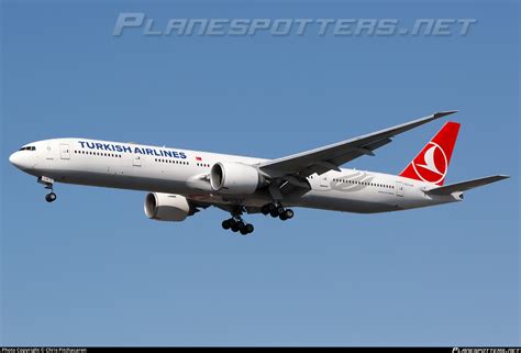 TC LJA Turkish Airlines Boeing 777 3F2ER Photo By Chris Pitchacaren