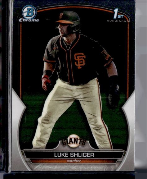 Luke Shliger 2023 Bowman Draft 1st Chrome BDC 47 EBay