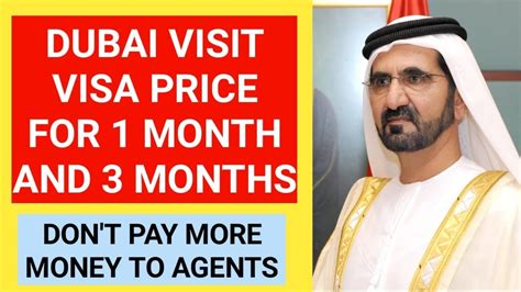 Dubai Visit Visa Price 2022 Dubai Visit Visa 1 Month Price Dubai Visit Visa 3 Months Price