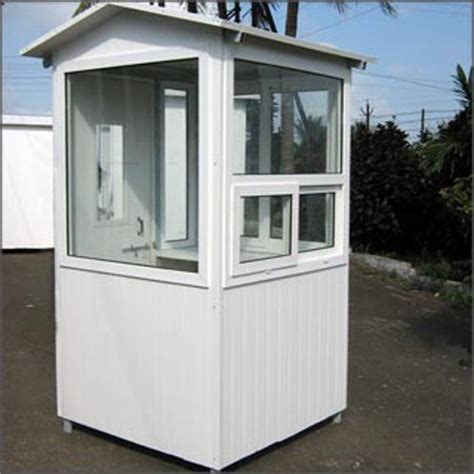 Frp Prefab Portable Security Cabin Size X Feet At Rs Piece In