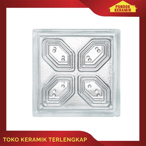 Jual Glass Block Mulia 1 Dus Isi 6 Pcs Ukuran 20x20 Cm Glassblock Kaca Box Shopee Indonesia