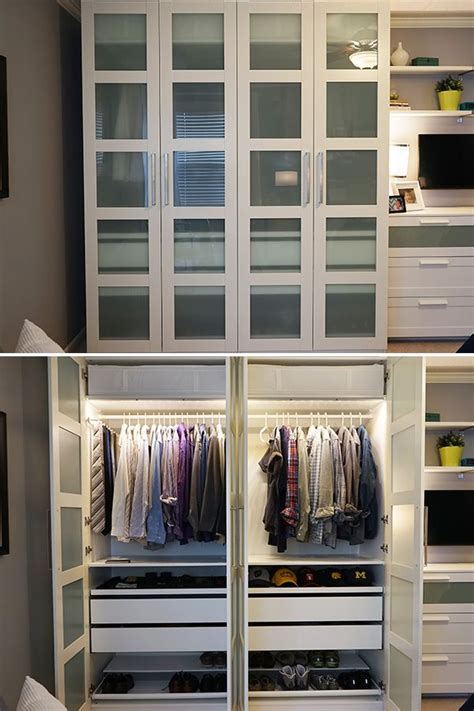 Wardrobes - PAX system - IKEA | Ikea home tour, Ikea bedroom storage ...