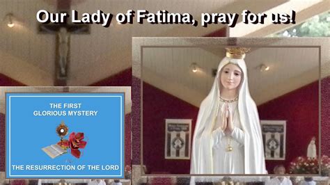 230903 Holy Rosary Glorious Mysteries YouTube