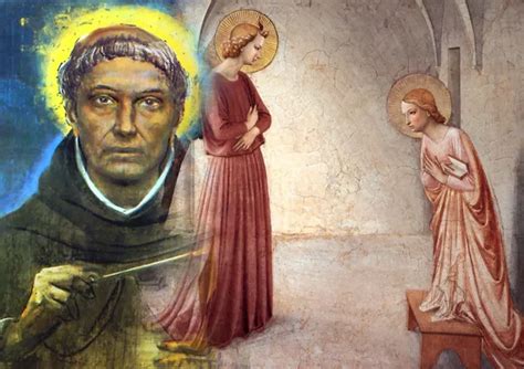 Il Beato Angelico Recitava Il Rosario In Estasi Regina Del Santo Rosario