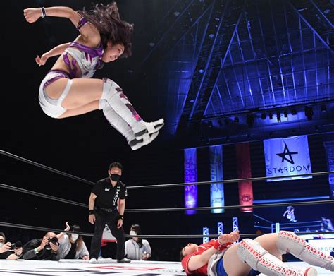 写真：【スターダム】azm 駿河メイを退けハイスピード王座v2！ ただ “公約” のタッグ結成は 東スポweb