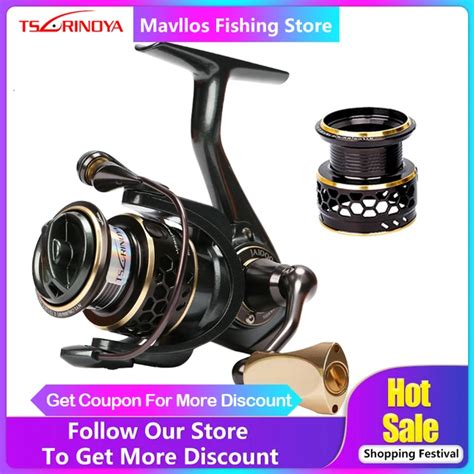 Tsurinoya Jaguar Bb Fishing Spinning Reel Carp