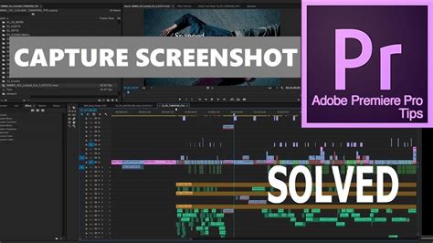 Adobe Premiere Pro Tutorial Capture Still Image From Video Youtube