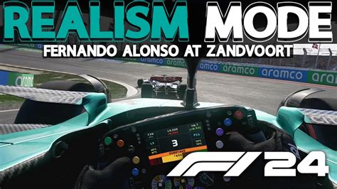 F Realism Mode Fernando Alonso At Zandvoort Race Trackir