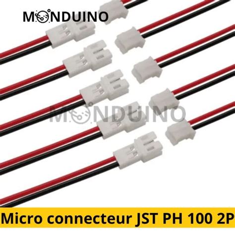 Micro Connecteur Jst Ph P Jst Ph Fiches M Les Femelles Fil De