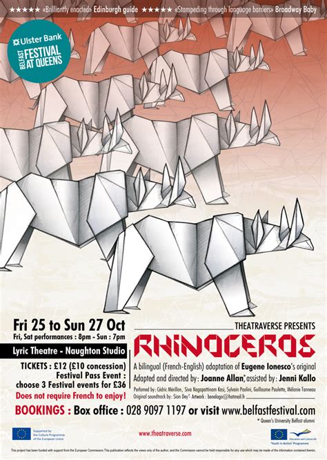 Rhinoceros poster - benelago