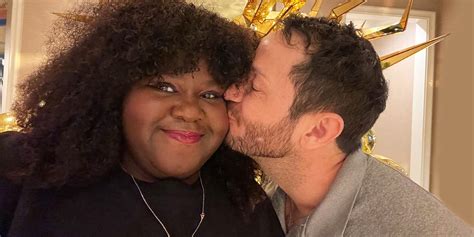 Gabourey Sidibes Husband Brandon Frankel Tattoos Her Name On Him