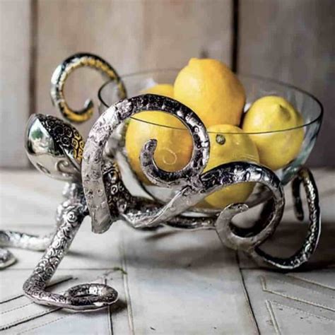 Octopus Glass Bowl Empress Homewares And Ts