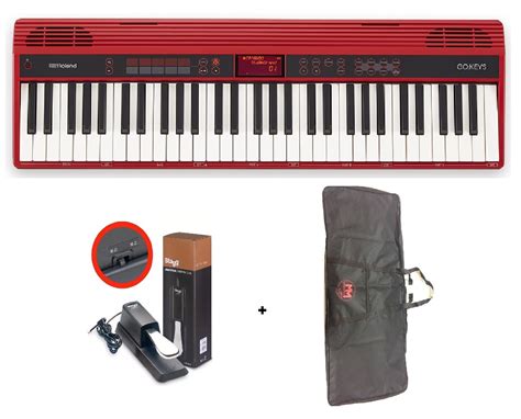 Teclado Roland Go Keys 61k Loop Capa Pedal Sustain Mercadão Da Música