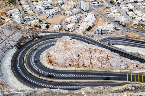 View of the Capital City of Muscat in Oman Stock Image - Image of point ...