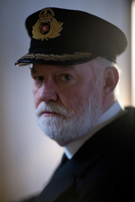 Titanic Captain Edward John Smith as played by David Calder in Titanic (2012). | Titanic ...