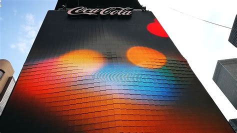 New York Coca Cola D Robotic Billboard Radius Displays