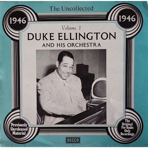 Duke Ellington And His Orchestra The Uncollected Duke Ellington And