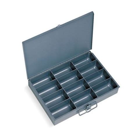 Metal 12 Hole Storage Bolt Bin Cabinet Tray Box Nuts Bolts Fasteners Screws Ebay